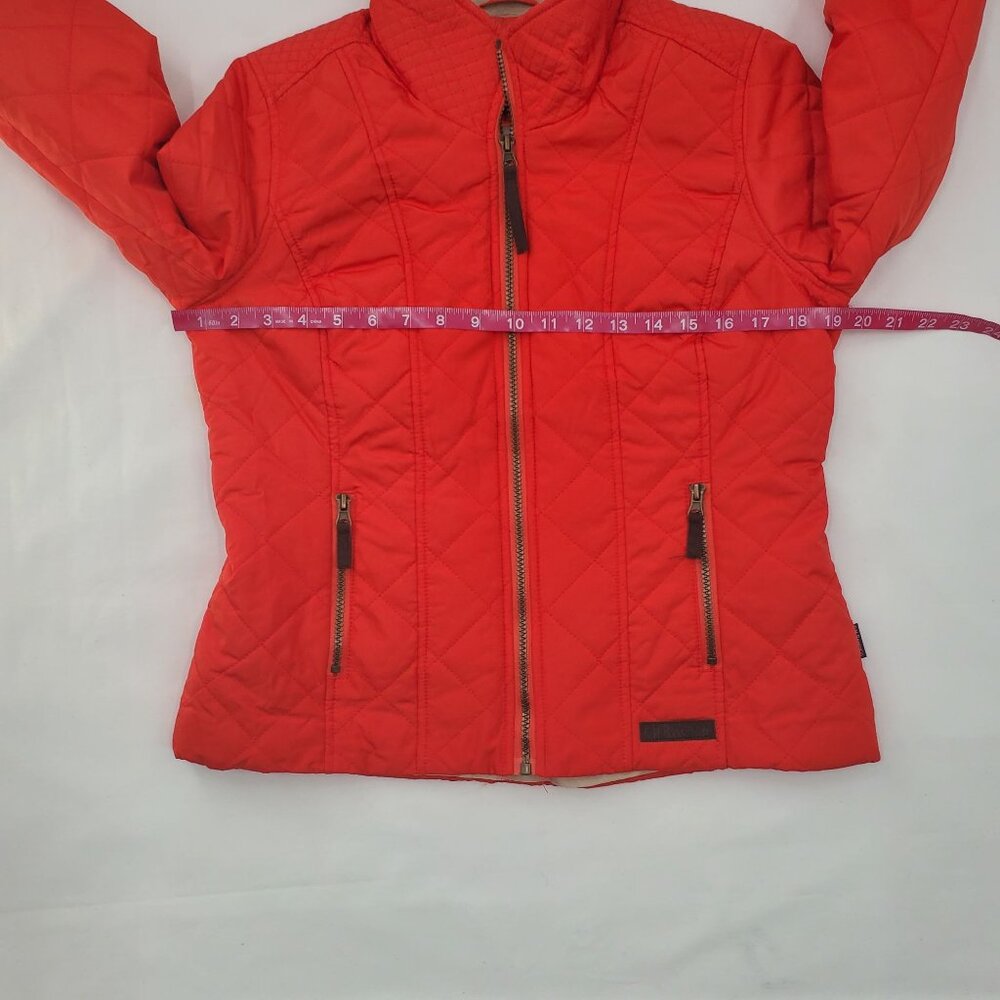 G.H. Bass & Co. Women's Outerwear Quilted Puffer Winter Coat Jacket Red Size PS - Picture 10 of 14
